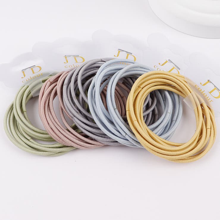 ヘアゴム 髪ゴム 同色10本セット | PlusNao | 詳細画像3 