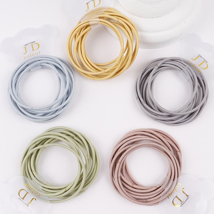 ヘアゴム 髪ゴム 同色10本セット | PlusNao | 詳細画像5 