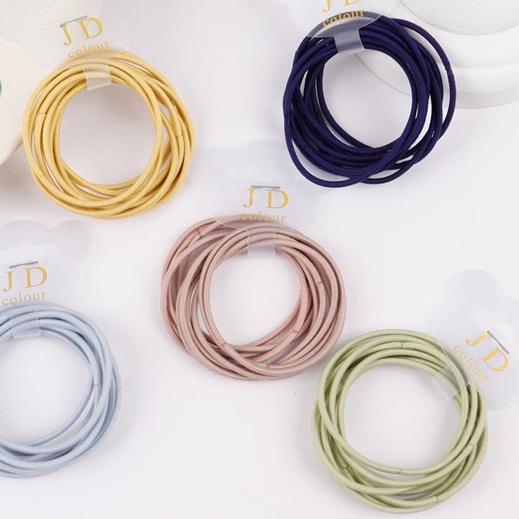 ヘアゴム 髪ゴム 同色10本セット | PlusNao | 詳細画像6 