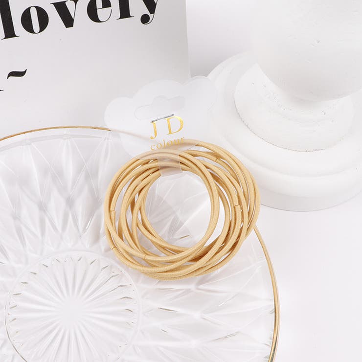 ヘアゴム 髪ゴム 同色10本セット | PlusNao | 詳細画像7 