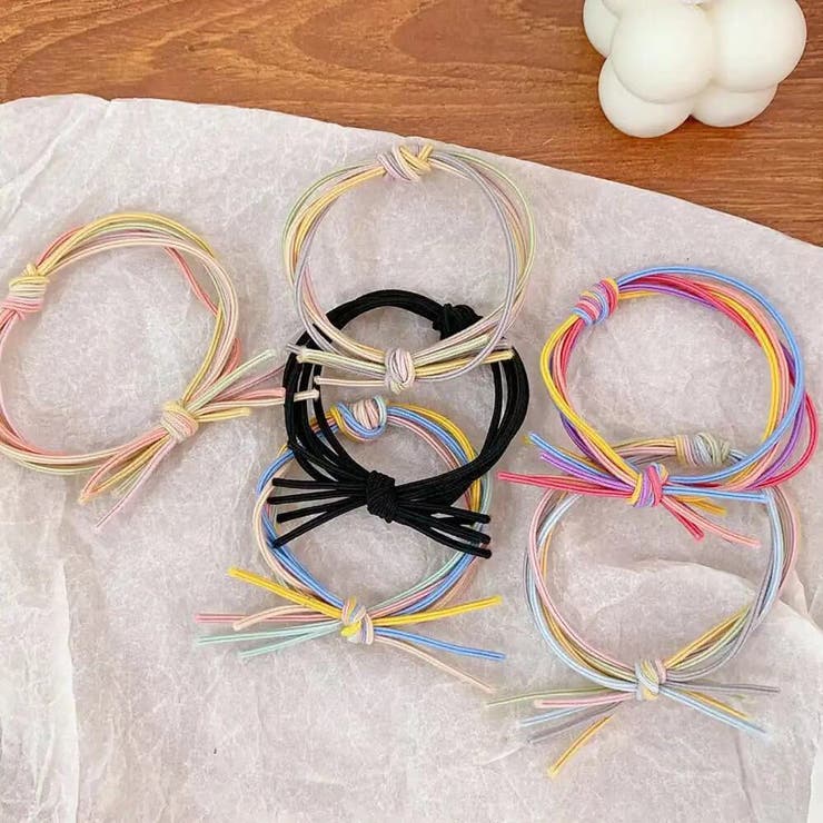 ヘアゴム 5本セット 髪ゴム | PlusNao | 詳細画像3 