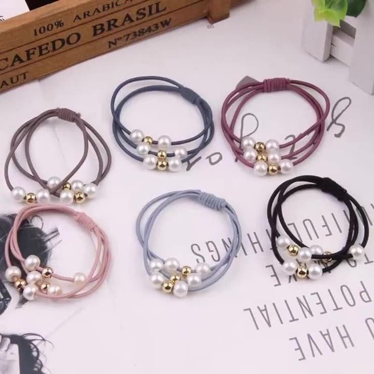 ヘアゴム 5個セット レディース | PlusNao | 詳細画像2 