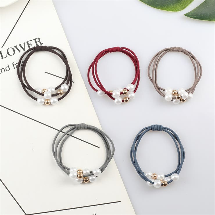 ヘアゴム 5個セット レディース | PlusNao | 詳細画像4 