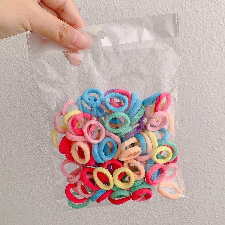 ヘアゴム 髪ゴム 100個セット | PlusNao | 詳細画像8 