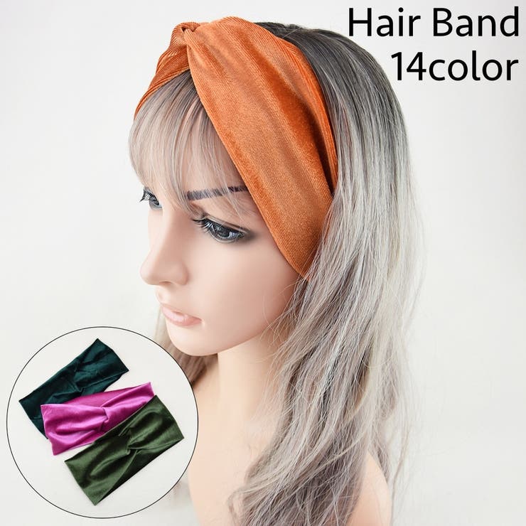 ヘアバンド ヘッドバンド ヘアアクセサリー | PlusNao | 詳細画像1 