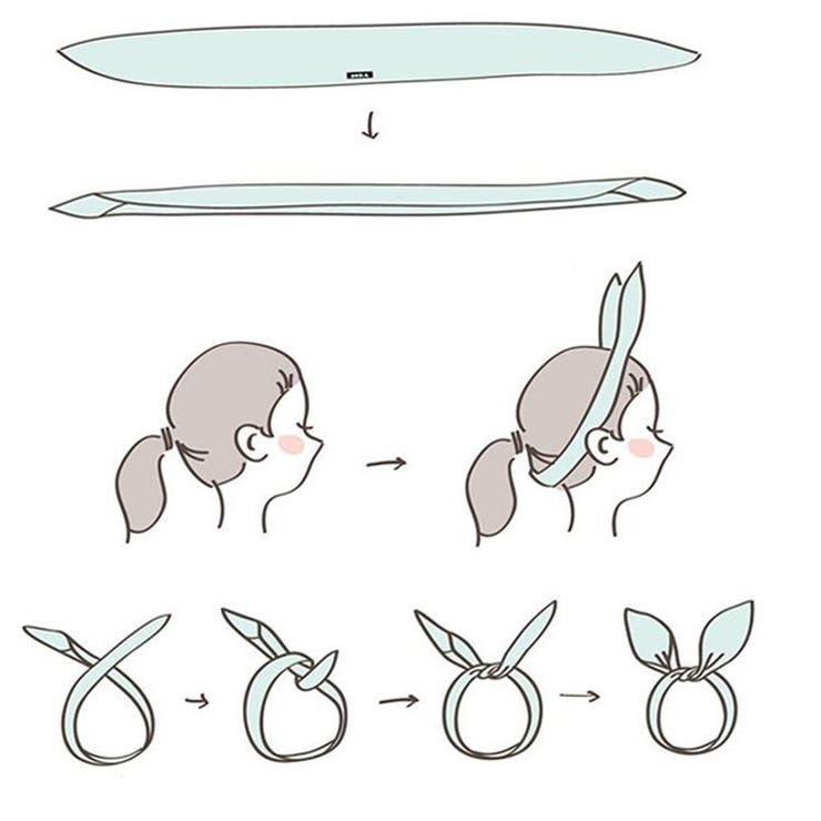 ヘアバンド ワイヤー入り ターバン | PlusNao | 詳細画像8 