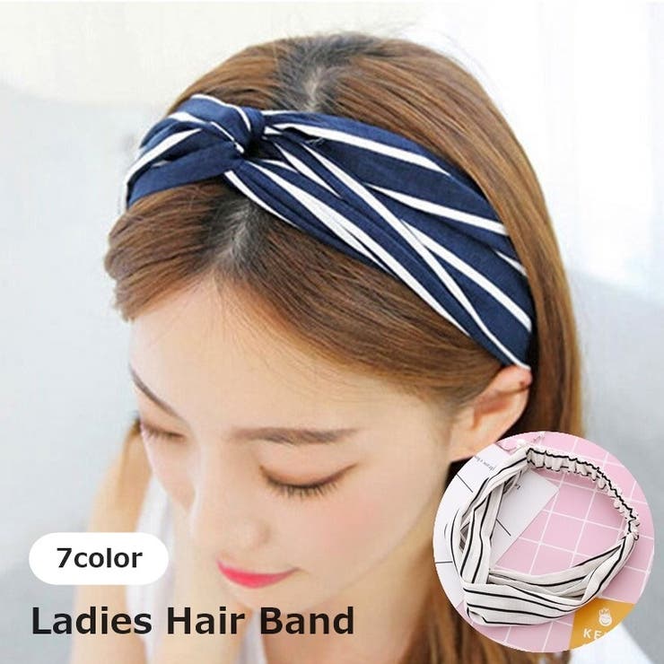 ヘアバンド ヘアターバン レディース | PlusNao | 詳細画像1 