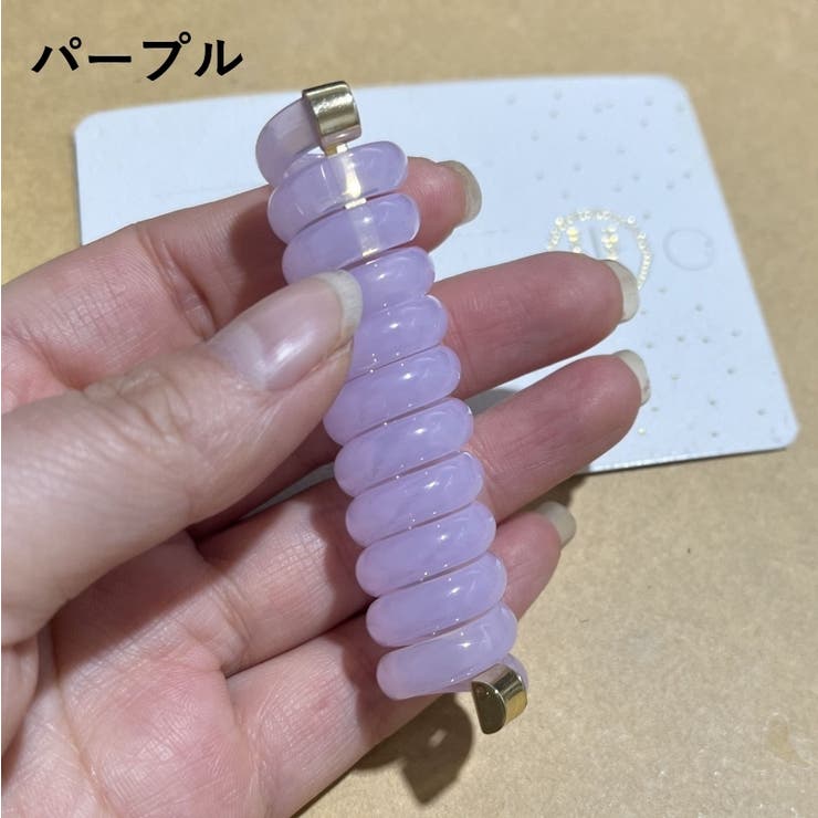 コイルアップポニー 同色2個セット ポニーフック | PlusNao | 詳細画像9 