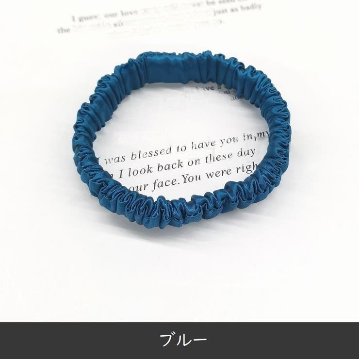 シュシュ ヘアゴム 単品 | PlusNao | 詳細画像17 