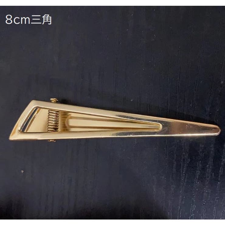 ヘアクリップ 金属パーツ 6本セット[品番：FQ000175531