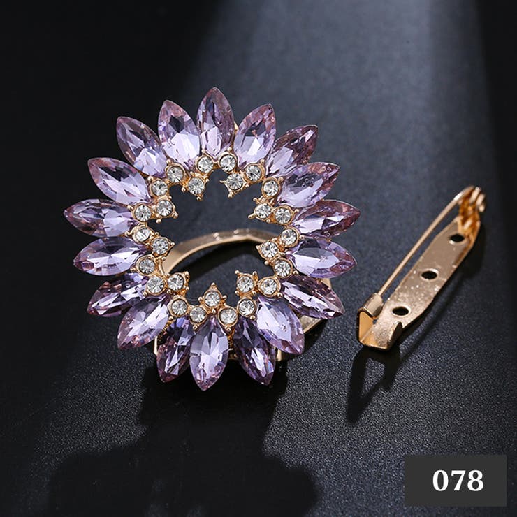 スカーフリング スカーフクリップ ブローチ | PlusNao | 詳細画像14 