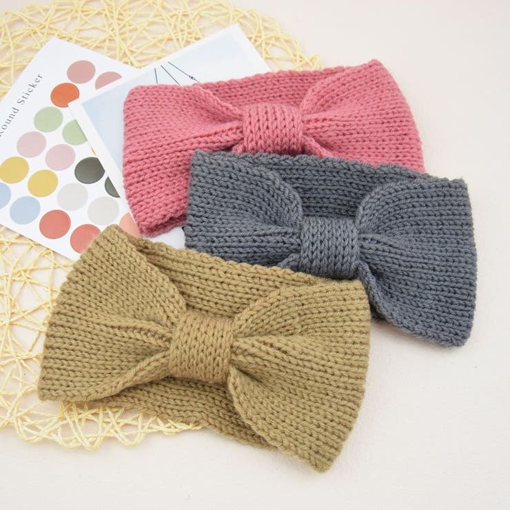 ヘアバンド ニット ヘッドバンド | PlusNao | 詳細画像2 