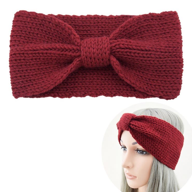 ヘアバンド ニット ヘッドバンド | PlusNao | 詳細画像9 