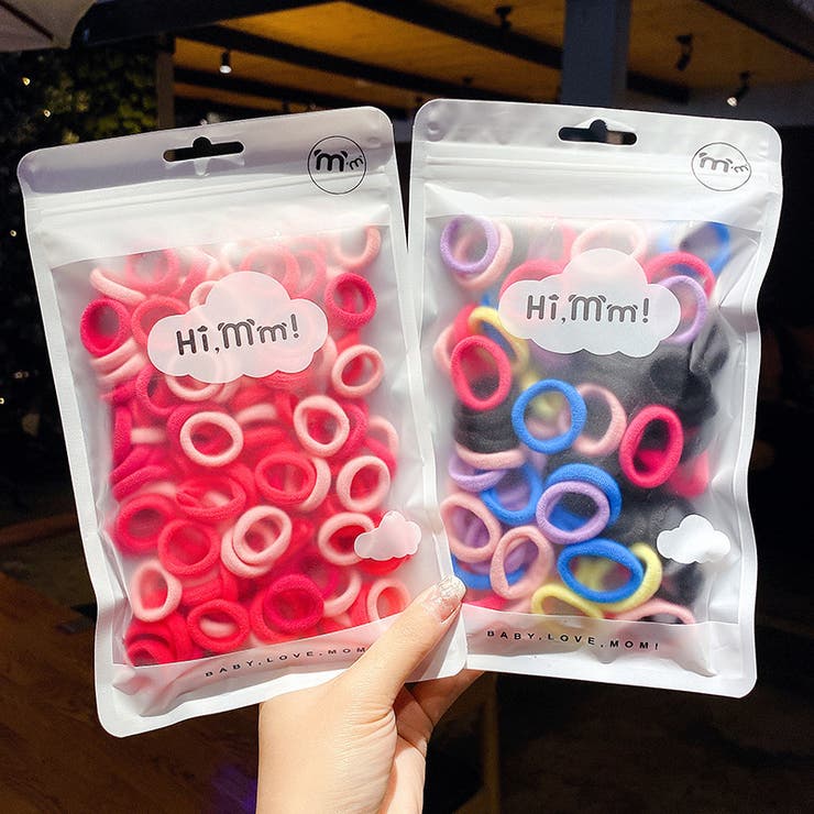 ヘアゴム リングゴム パイルゴム | PlusNao | 詳細画像3 