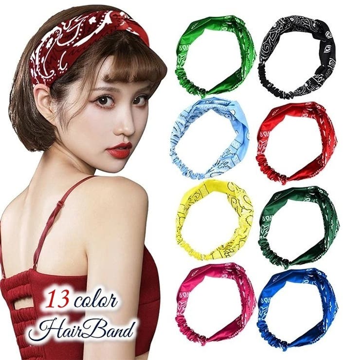 ヘアバンド ヘッドバンド カチューム | PlusNao | 詳細画像1 