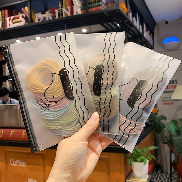 ヘアゴム 100本セット ヘアアクセサリー | PlusNao | 詳細画像10 