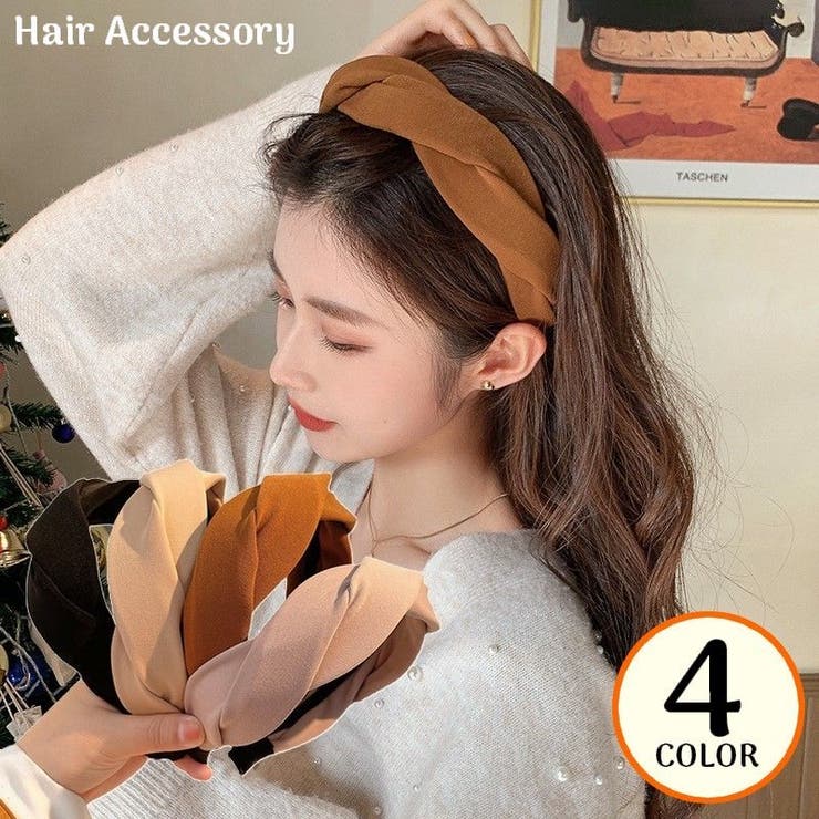 カチューシャ レディース ヘアアクセサリー | PlusNao | 詳細画像1 