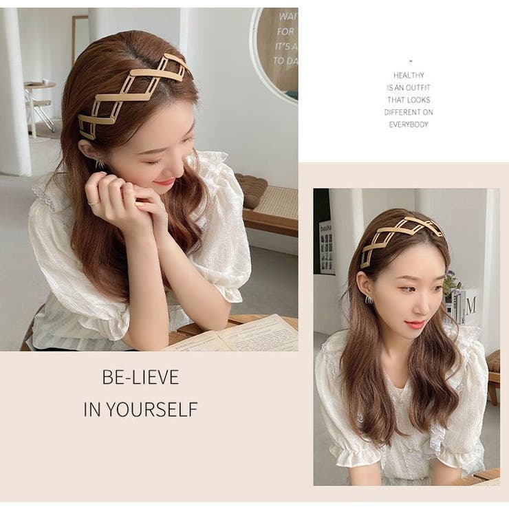 カチューシャ レディース ヘアバンド | PlusNao | 詳細画像3 