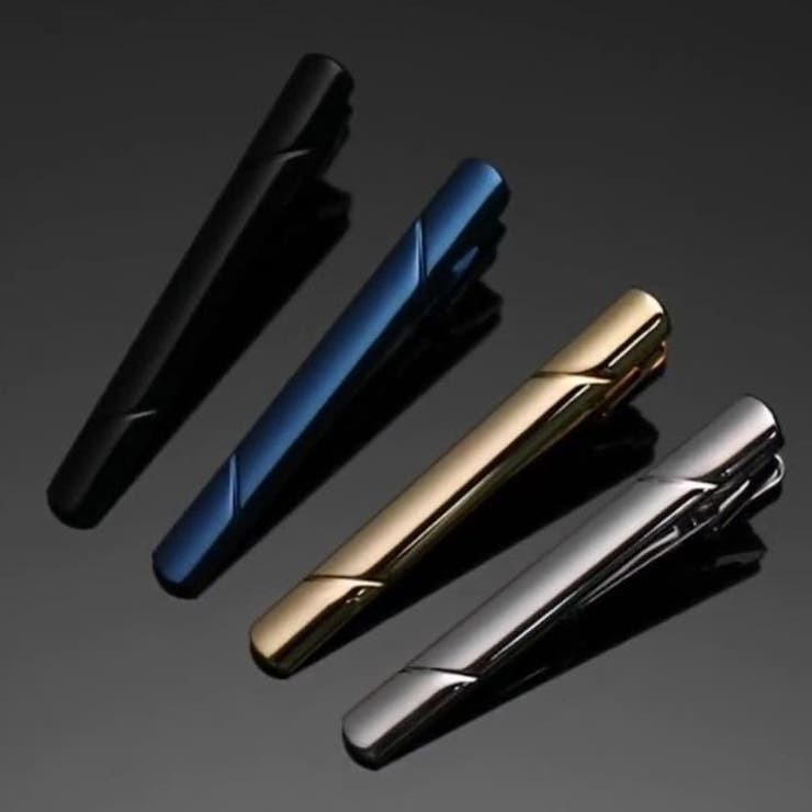 ネクタイピン タイピン ライン入り | PlusNao | 詳細画像4 