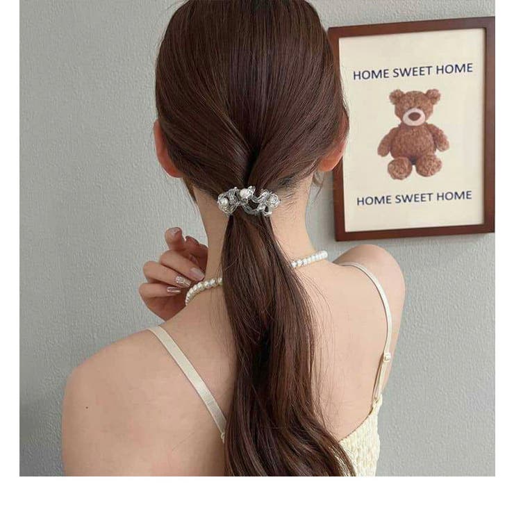 ヘアゴム 4個セット スプリングゴム | PlusNao | 詳細画像3 