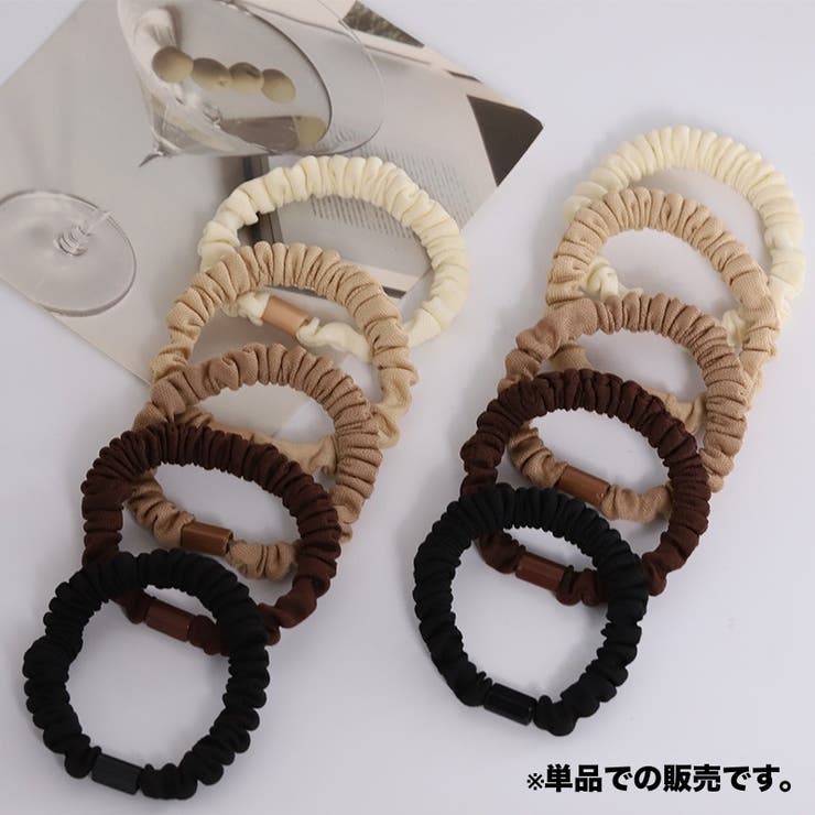 ヘアゴム 髪ゴム シュシュ | PlusNao | 詳細画像10 