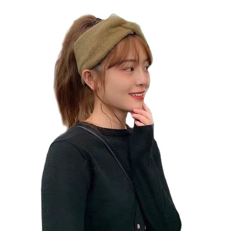 ヘアバンド ニット ヘッドバンド | PlusNao | 詳細画像17 