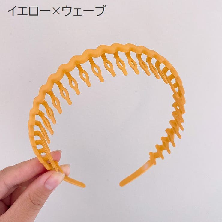 カチューシャ コーム付き レディース | PlusNao | 詳細画像8 