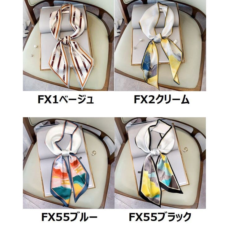 リボンスカーフ ヘアアクセサリー ヘアリボン | PlusNao | 詳細画像18 