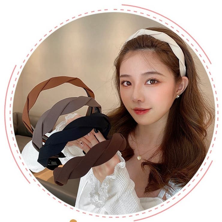 カチューシャ 幅広 レディース | PlusNao | 詳細画像3 