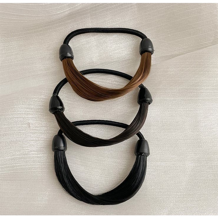 ヘアゴム 2個セット ウィッグゴム | PlusNao | 詳細画像11 