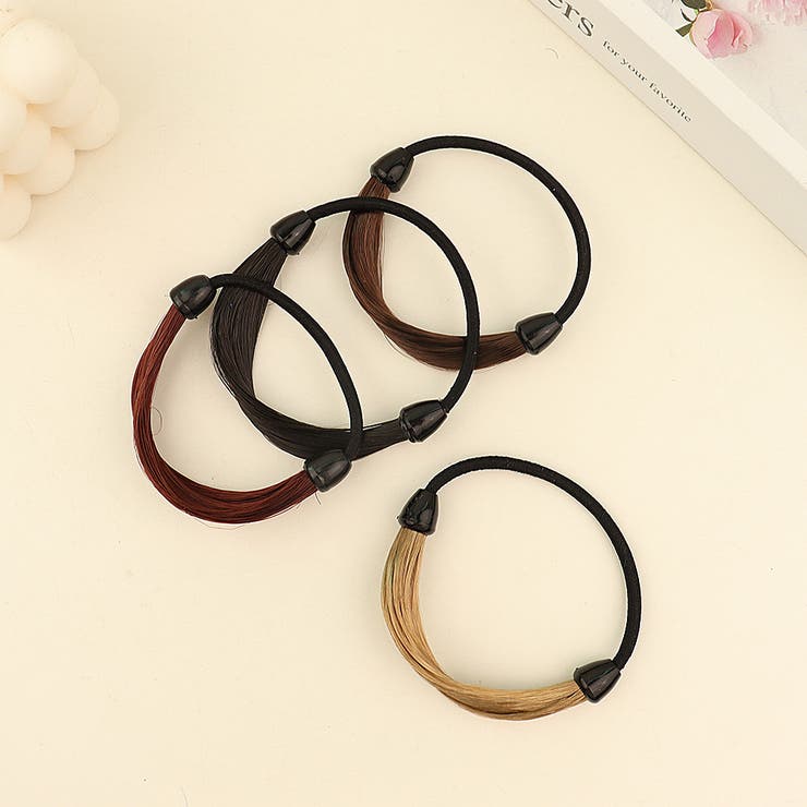 ヘアゴム 2個セット ウィッグゴム | PlusNao | 詳細画像7 