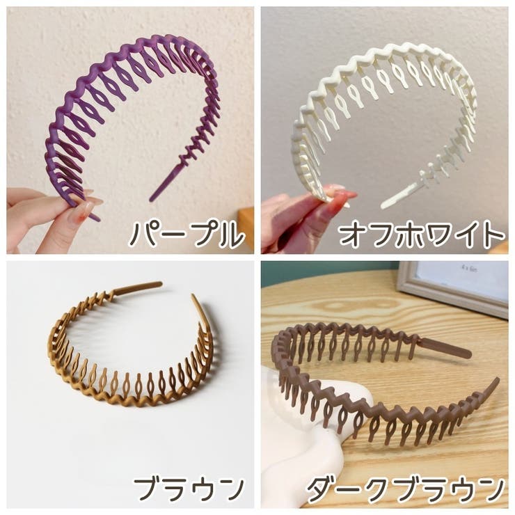 カチューシャ レディース ヘアアクセサリー | PlusNao | 詳細画像18 