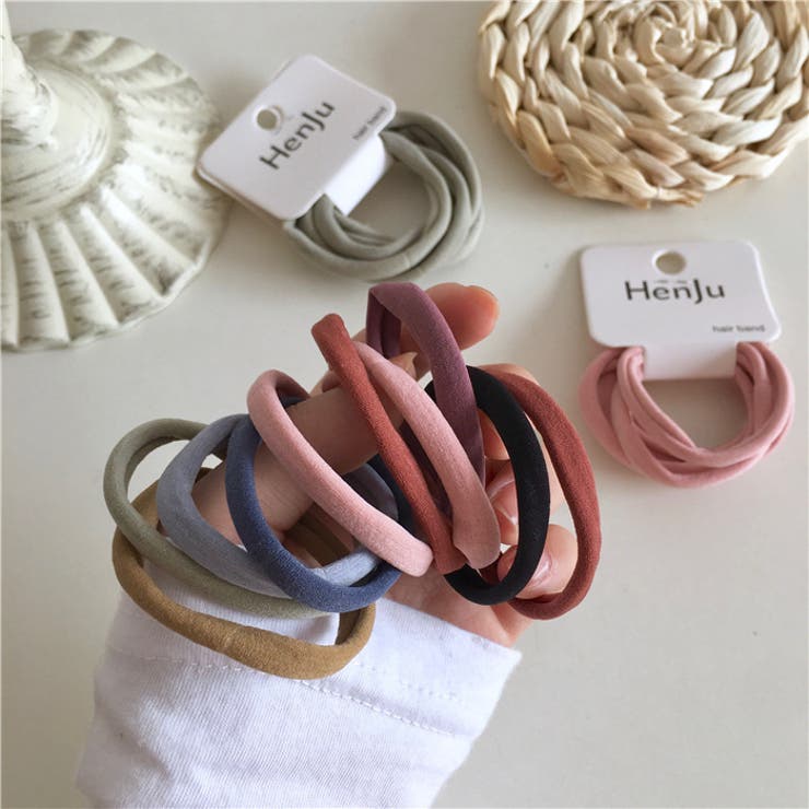 ヘアゴム 6本セット レディース | PlusNao | 詳細画像2 