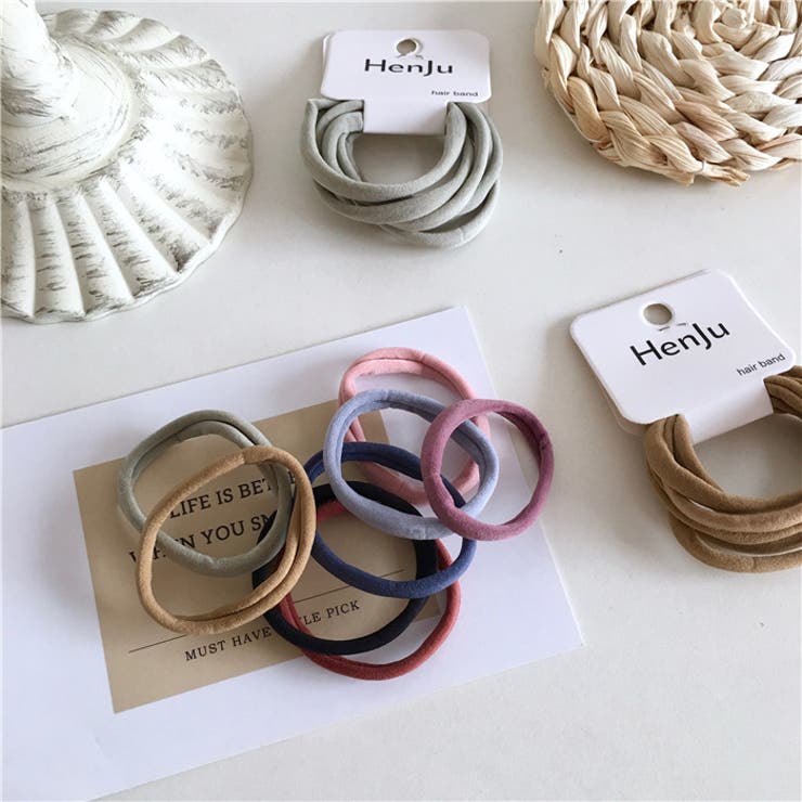 ヘアゴム 6本セット レディース | PlusNao | 詳細画像3 