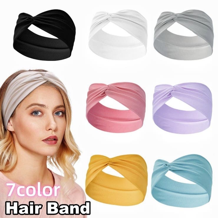 ヘアバンド 幅広 ヘッドバンド | PlusNao | 詳細画像1 