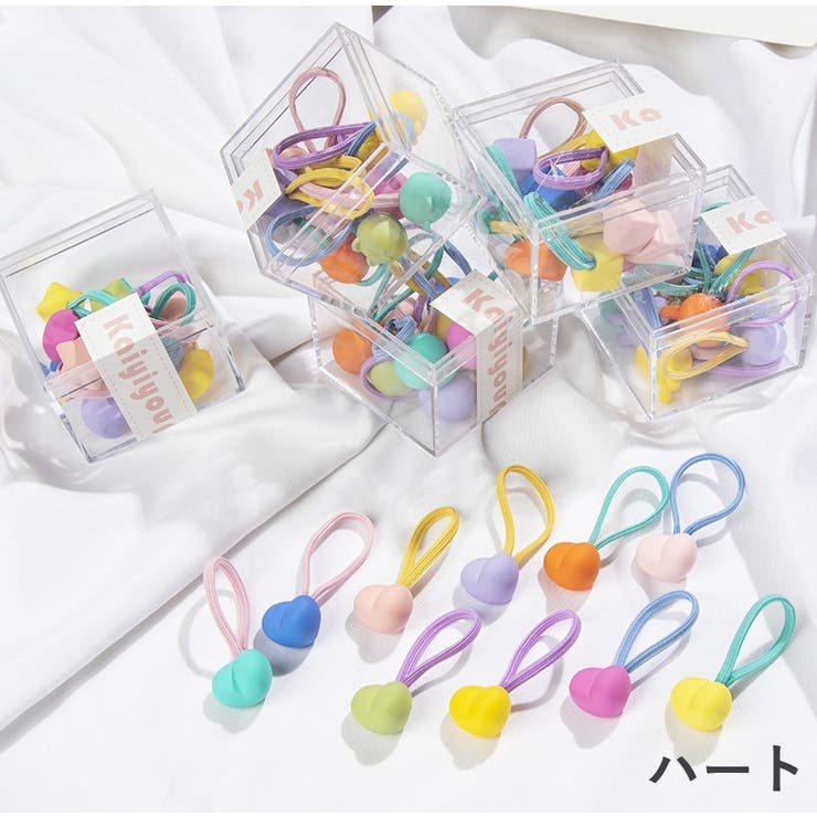 ヘアゴム 10本入りセット キッズ | PlusNao | 詳細画像6 