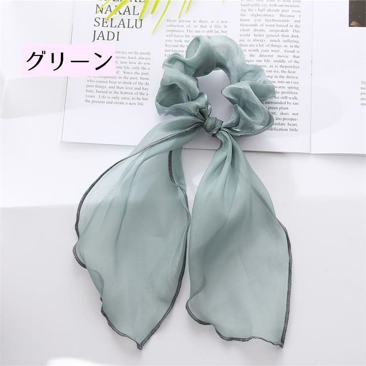 シュシュ リボンシュシュ ヘアゴム | PlusNao | 詳細画像13 