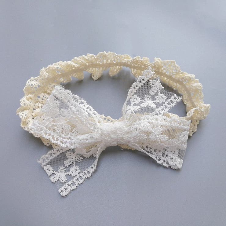 ベビーヘアバンド レースヘッドバンド 赤ちゃん | PlusNao | 詳細画像3 