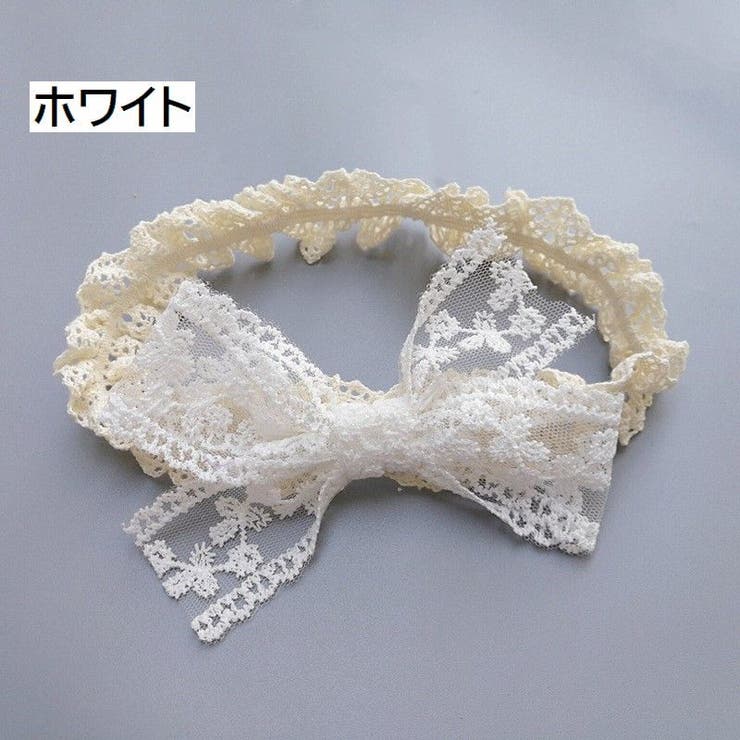 ベビーヘアバンド レースヘッドバンド 赤ちゃん | PlusNao | 詳細画像6 