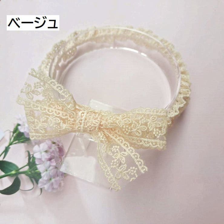 ベビーヘアバンド レースヘッドバンド 赤ちゃん | PlusNao | 詳細画像7 