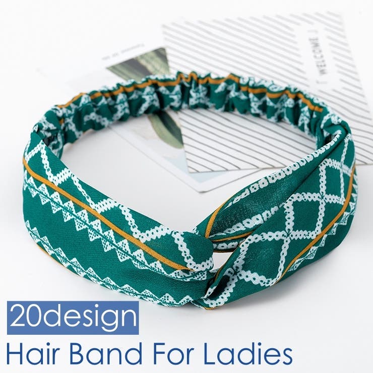 ヘアバンド ヘアターバン 幅広 | PlusNao | 詳細画像1 