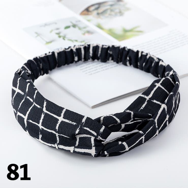 ヘアバンド ヘアターバン 幅広 | PlusNao | 詳細画像3 