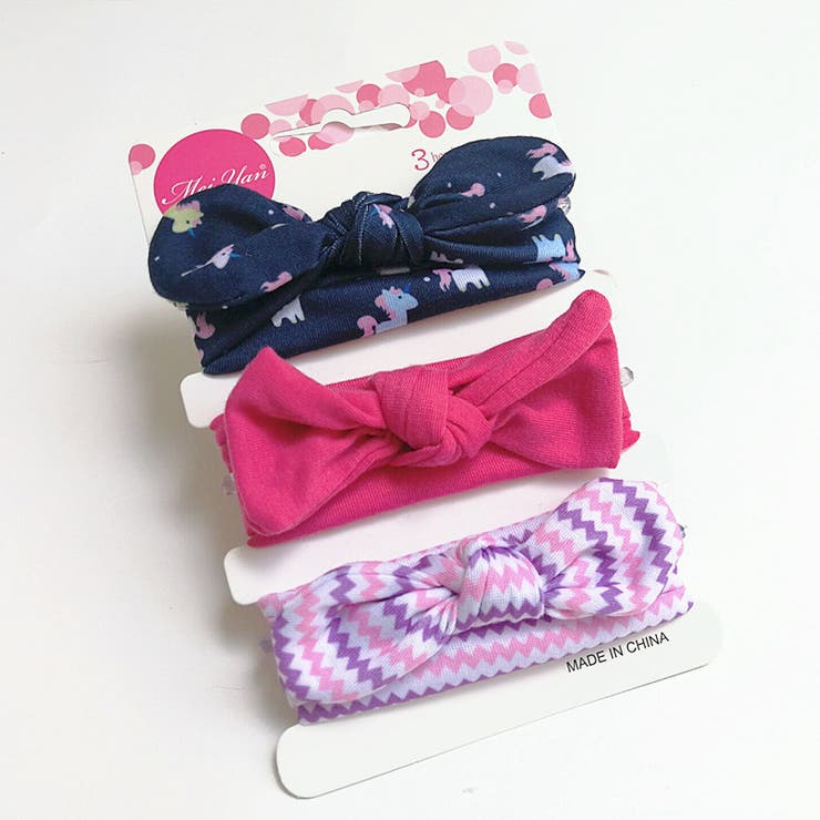 ヘアバンド 3個セット ベビー | PlusNao | 詳細画像4 