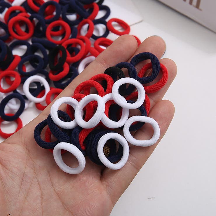 ヘアゴム 髪ゴム 約100本入り | PlusNao | 詳細画像17 