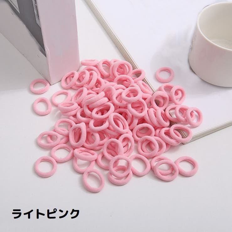 ヘアゴム 髪ゴム 約100本入り | PlusNao | 詳細画像5 