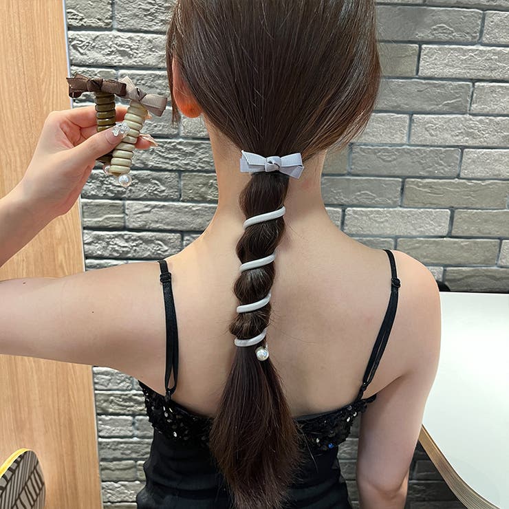 コイルポニー ヘアポニー ポニーフック | PlusNao | 詳細画像2 