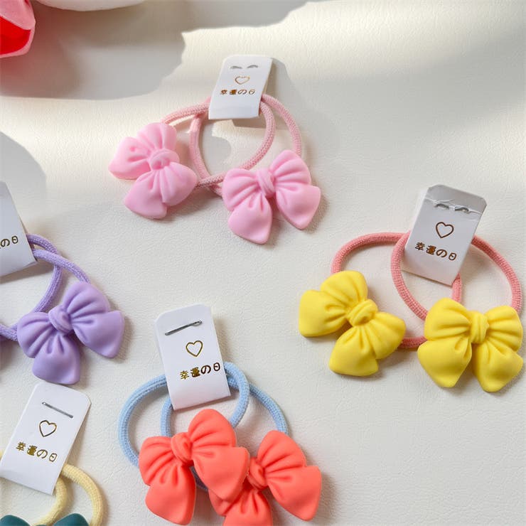 ヘアゴム 髪ゴム 5色セット | PlusNao | 詳細画像3 