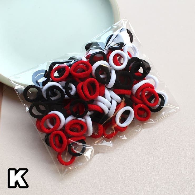 ヘアゴム リングゴム 100本セット | PlusNao | 詳細画像14 