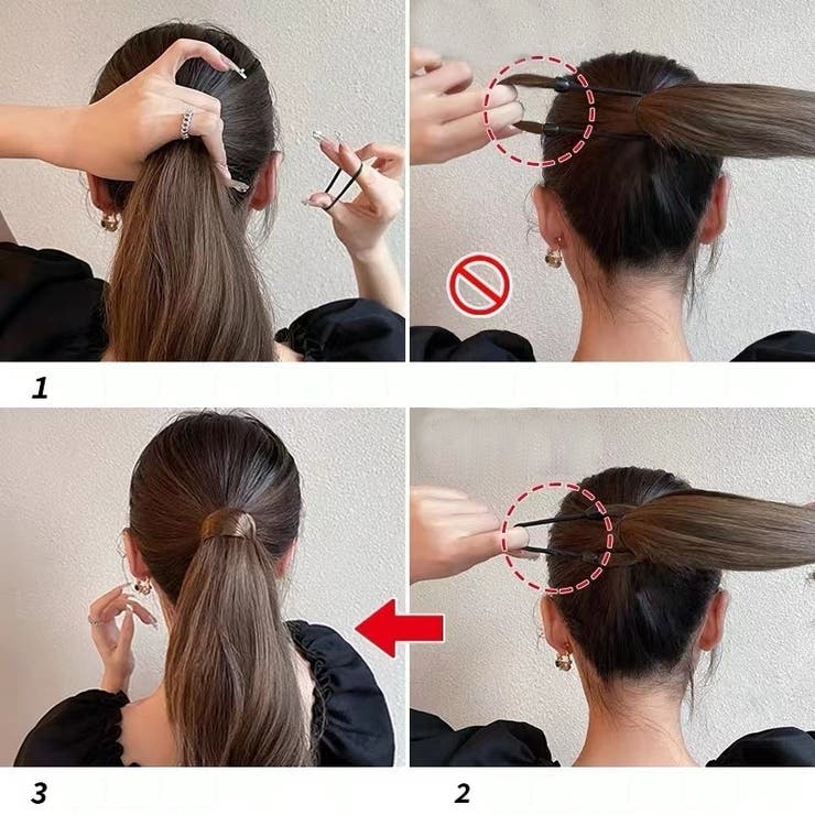 ヘアゴム 髪ゴム レディース | PlusNao | 詳細画像17 