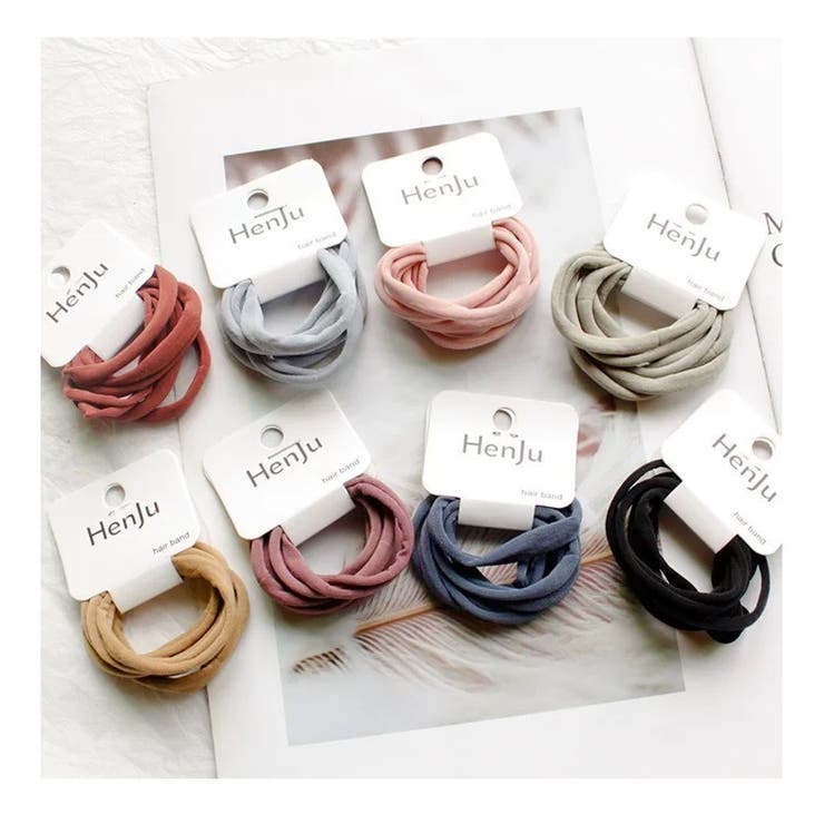 ヘアゴム 6本セット レディース | PlusNao | 詳細画像2 